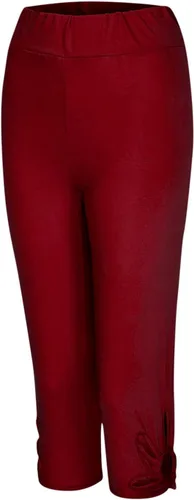 Miniatura 9 de Pantalones capri para mujer, estilo casual, de verano, elásticos, de cintura alta, pantalones de yoga, ajuste atlético, pantalones deportivos