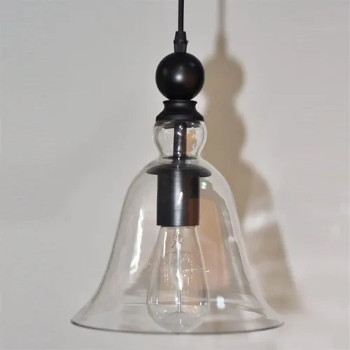 Miniatura 8 de Lámpara colgante de cristal retro americana, pantalla de cúpula de cristal, lámpara de techo rústica para isla de cocina, comedor, lámpara