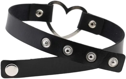 Miniatura 5 de YA-LIDS - Gargantilla para mujer y niña, ajustable, diseño de rock punk, collar para cuello