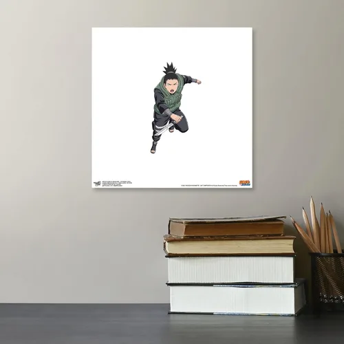 Miniatura 5 de Trends International Gallery Pops Naruto Shippuden - Arte de pared Shikamaru Nara, versión sin marco, 12 x 12 pulgadas