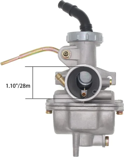 Miniatura 6 de Kit de carburador PZ20 compatible con Coolster Tao Tao 125cc 110cc 90cc 70cc 50cc ATV Dirt Bike Baja Kazuma Go Kart 4 tiempos actualización de motor