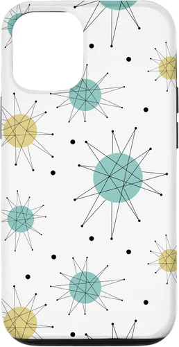 Miniatura 28 de Franciscan Starburst Mid Century Modern Atomic Era Pattern Case for iPhone 17