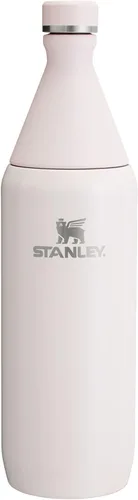 Miniatura 10 de Stanley All Day - Botella delgada de 20 onzas, tapa giratoria con sello a prueba de fugas, diseño delgado para viajes y gimnasio, acero inoxidable
