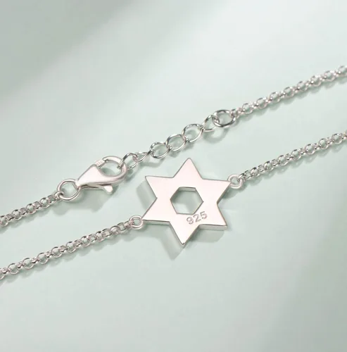 Miniatura 6 de FANCIME Collar de plata de ley con ópalo de fuego aretes colgantes pulsera de Danity piedra natal de octubre joyería fina para mujer
