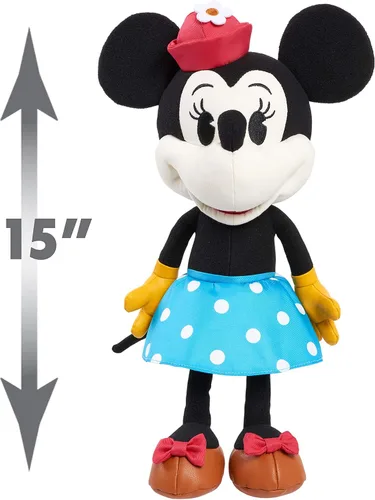 Miniatura 5 de Disney Treasures From the Vault - Peluche de Mickey Mouse y Minnie Mouse, edición limitada, exclusivo de Amazon