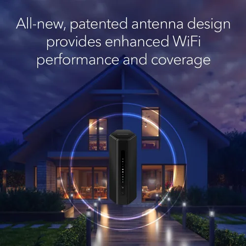 Miniatura 12 de NETGEAR Router WiFi 7 de tres bandas Nighthawk (RS280S): solo enrutador, velocidad inalámbrica BE9200 (hasta 9.2 Gbps) - Cubre hasta 2,500 pies