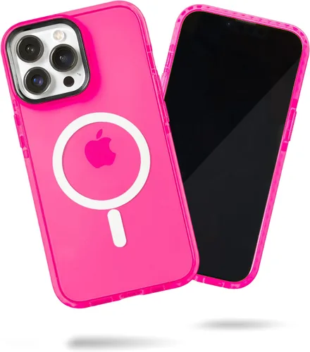 Miniatura 39 de SteepLab Funda de barrera para iPhone 13, protección de 360 grados que absorbe impactos con bisel elevado y colores llamativos (cielo azul brillante)