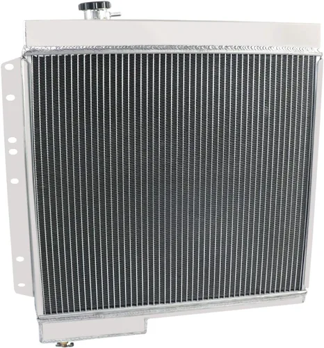 Miniatura 4 de Radiador de aluminio de 4 filas compatible con Toyota Land Cruiser FJ40 FJ45 3.9L/4.2L MT radiadores 71 72 73 74 75 76 77 78 79
