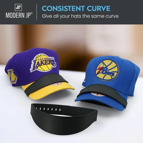 Miniatura 6 de Modern JP Sombrero Brim Bender (1 unidad) – Banda curva perfecta, moldeador de sombrero opcional al vapor – Herramienta de curva fácil de poner