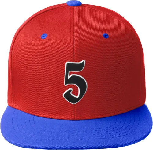Miniatura 1471 de Daxton Gorra clásica con visera de billete plano con letras del alfabeto inglés antiguo de la A a la Z