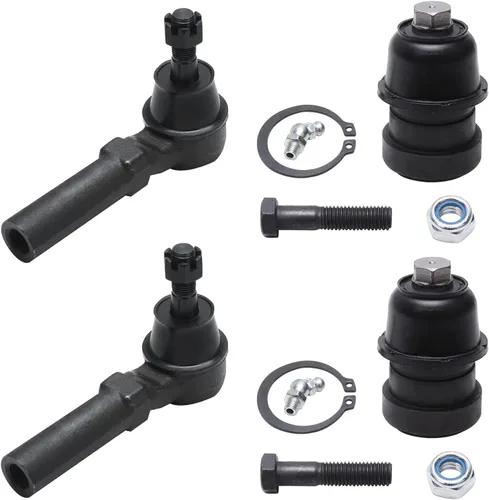 Miniatura 127 de Detroit Axle – Kit de suspensión delantera para Hyundai 2013-2018 Santa Fe 2 enlaces de barra de estabilizador 4 varillas de amarre interiores