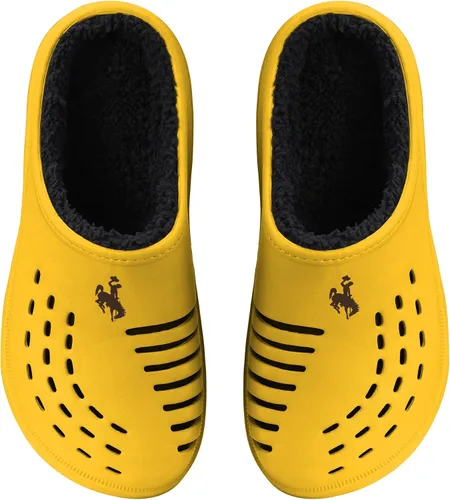 Miniatura 24 de FOCO Men's NCAA Sherpa Lined Big Logo Clog