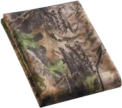 FLYEGO Red de camuflaje de camuflaje, malla silenciosa de camuflaje transparente para ocultación, soporte de árbol, caza, sombrilla, decoración,