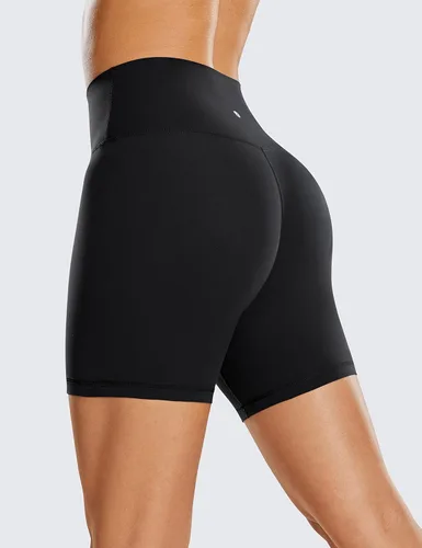 Miniatura 2 de CRZ YOGA Butterluxe - Pantalones cortos de ciclismo para mujer de 2.5 pulgadas, 4 pulgadas, 6 pulgadas, 8 pulgadas, cintura alta