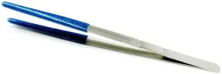 Miniatura 7 de Pinzas de vapor 8 "Puntas recubiertas de PVC con punta de goma suave para laboratorio, herramienta de artesanía de joyería industrial, pinzas