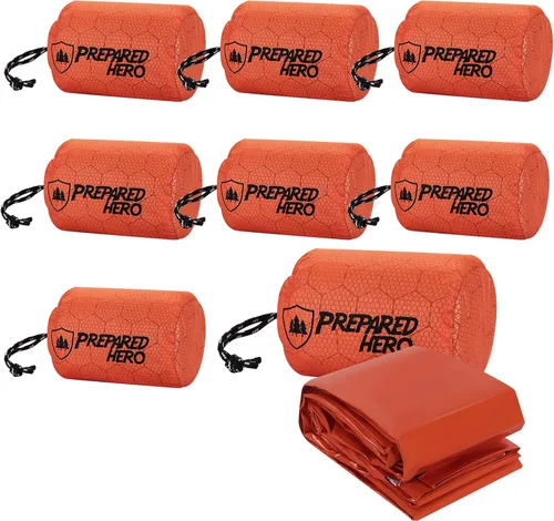 Miniatura 6 de Bolsa de supervivencia Hero de Prepared Hero – 1 paquete – Herramienta de supervivencia de emergencia héroe bolsa de supervivencia para camping