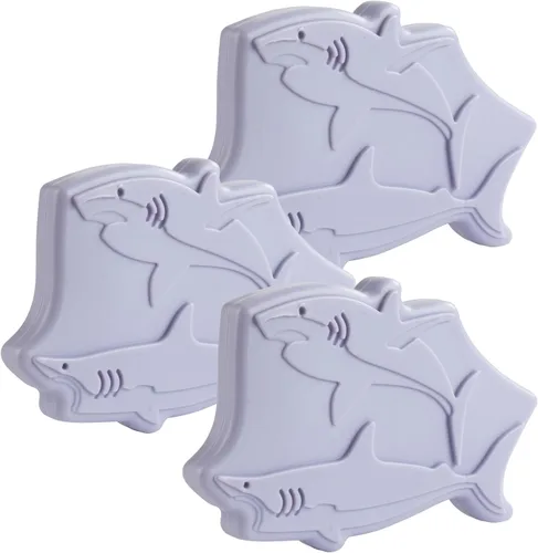 Miniatura 14 de Paquetes de hielo duros para niños (paquete de 3) paquetes de congeladores delgados y ligeros, reutilizables, enfriadores de larga duración Monster