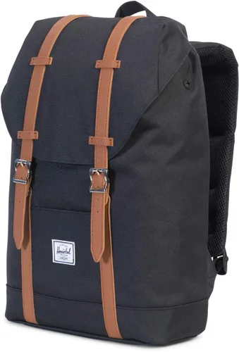 Miniatura 3 de Herschel Retreat - Mochila, NegroTan Synthetic Leather), 10329-00001
