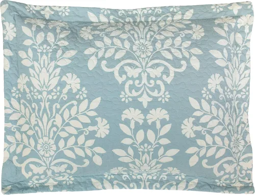 Miniatura 4 de Juego de edredón Laura Ashley, color azul., Algodón, Azul brisa, gemelo