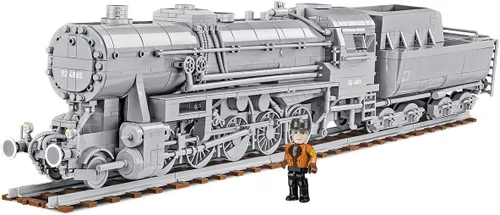 COBI Historical Collectiion Kriegslokomotive Baureihe 52 Steam Locomotora Set de construcción, 2476 piezas