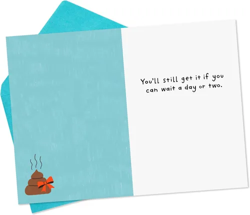 Miniatura 2 de Hallmark Shoebox - Tarjeta de cumpleaños divertida (My Dog Ate Your Present)