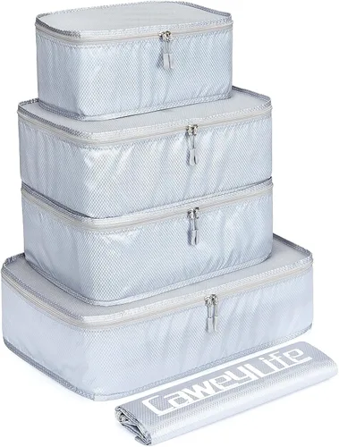 Juego de cubos de equipaje de viaje para maletas, juego de 510 piezas, bolsas organizadoras de equipaje de mano, cubo de viaje, diseño grande