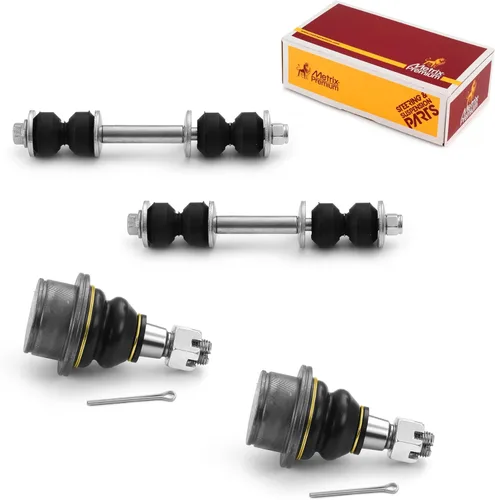 Miniatura 253 de Metrix Premium Chassis Parts - Juego de 4 piezas de articulación de rótula superior y barra estabilizadora delantera para Ford Ranger RWD 1998-2011