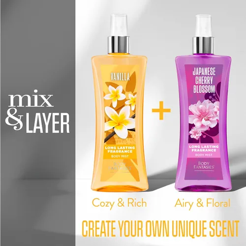 Miniatura 7 de Body Fantasies Signature Fragrance Body Spray, vainilla, 8 onzas líquidas (paquete de 2)