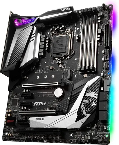 Miniatura 2 de MSI MPG Z390 Gaming PRO Carbon AC LGA1151 (Intel 8ª y 9ª generación) M.2 USB 3.1 Gen 2 DDR4 HDMI DP Wi-Fi SLI CFX ATX Z390 placa base