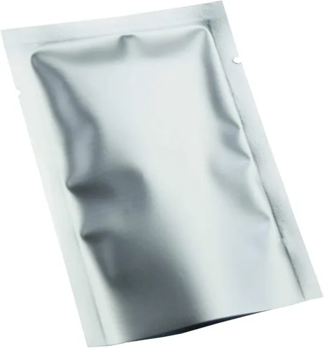 Miniatura 15 de QQ Studio 100 bolsas metálicas de Mylar con parte superior abierta y sellables (6x9cm (2.3x3.5"), 100x Kraft) 100 papel estraz