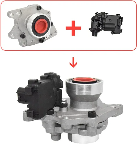 Miniatura 2 de 600-115 4WD Actuador diferencial de eje delantero y desconexión compatible para Chevrolet Trailblazer GMC Envoy XL XUV Isuzu Ascender Saab Buick