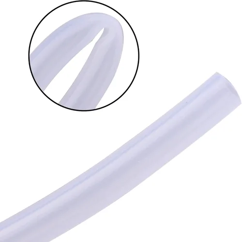Miniatura 4 de Tubo de silicona – 1/4" ID 3/8" OD grado alimenticio flexible grueso para transferencia de bomba casera 9.8 ft