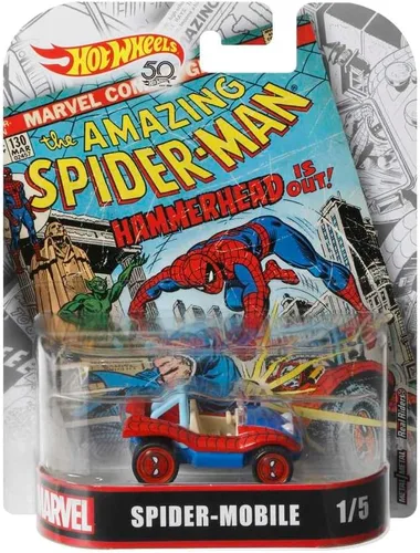 Miniatura 5 de Vehículo Hot Wheels Spider-Mobile, Escala 1:64