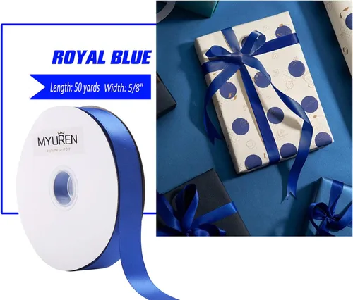 Miniatura 69 de Cinta de satén amarilla de 1 pulgada, cinta de satén sólido de doble cara para envoltura de regalos, bodas, decoración de fiestas, accesorios