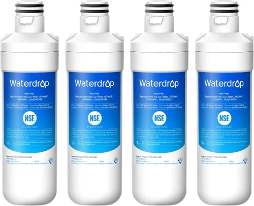 Miniatura 12 de Waterdrop LT1000PC ADQ747935 Filtro de agua para refrigerador y filtro de aire, reemplazo para LG® LT1000P®, LMXS28626S, LFXS26973S, LFXS26596S