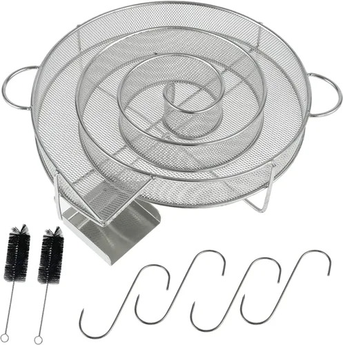 Generador de humo frío para parrilla de barbacoa o ahumador, polvo de madera, ahumado caliente y frío, quemador de carne de salmón, generador de
