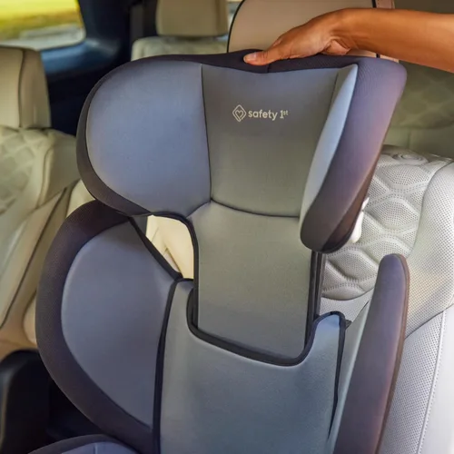 Miniatura 11 de Safety 1st Grow and Go - Asiento de coche booster 2 en 1 con ComfortWings, se convierte de respaldo alto a sin respaldo, 48,3 cm de ancho, caben 3
