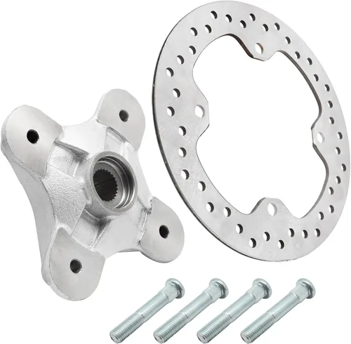 Buje de rueda trasera, pernos y rotor de freno para Polaris Sportsman 550 850 1000 Scrambler 850 1000 2009-2024 5136946 5136295 5250205 7518671