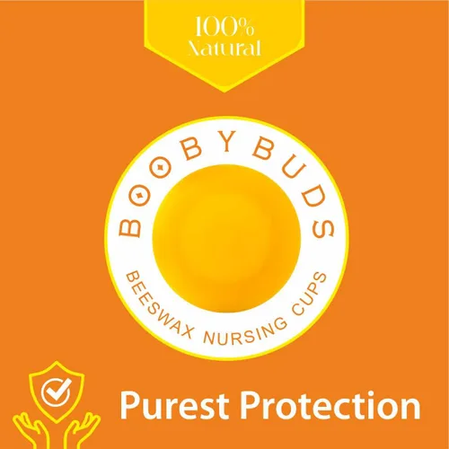 Miniatura 8 de Tazas de lactancia de cera de abeja natural para lactancia materna – Cubiertas de pezones de cera de abeja para madres lactantes – Protectores