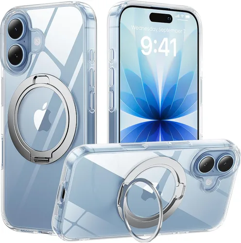 Miniatura 110 de Funda magnética diseñada para iPhone 11 Pro Max, [probada en caídas de grado militar] [compatible con MagSafe] Funda protectora delgada translúcida