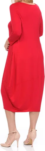 Miniatura 4 de Vestido de mujer tamaño extra grande Pastel de Vivienne con diseño de capullo