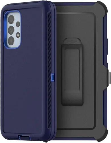 Miniatura 13 de AICase Funda para Galaxy A53 5G, resistente protección contra caídas, cuerpo completo, a prueba de golpes, a prueba de polvo, militar, resistente