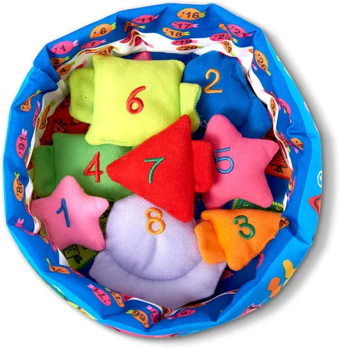 Miniatura 8 de Melissa & Doug K's Kids Fish and Count Juego de aprendizaje con 8 peces numerados para atrapar y liberar