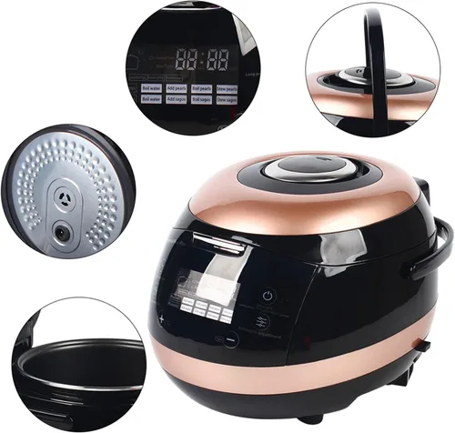 Miniatura 3 de Comercial Totalmente Automático Pearl Pot Pearl Tapioca Cooker Boba Maker Machine 5L para té Boba y té de burbujas y té de leche