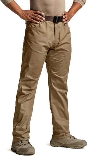 Miniatura 216 de CQR – Pantalones tácticos elásticos tipo cargo para hombre, resistentes al agua, de tela ripstop (antidesgarros), ligeros, ideales para uso diario
