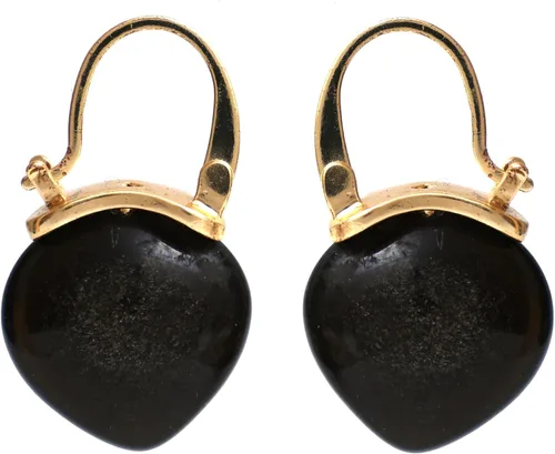 Miniatura 14 de Gempires Aretes Colgantes de Gemas Hechos a Mano, Aretes de Cristal Minimalistas y Simples, Joyería Hipoalergénica, Chapados en Oro, Diseño Clásico