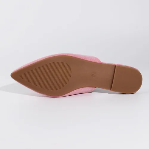 Miniatura 4 de Hawkwell Mocasines sin espalda para mujer, planos, cómodos, puntiagudos