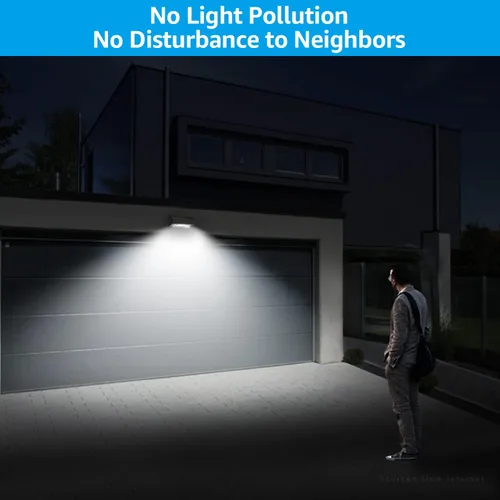 Miniatura 3 de LEONLITE Paquete de pared LED de corte completo, 45 W 5625 LM, luz LED regulable con certificación UL, 120-277 V IP65, iluminación de pared