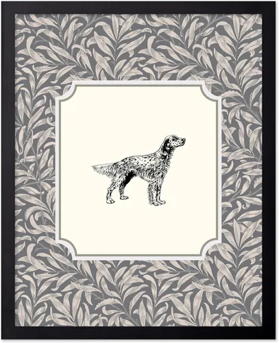Miniatura 81 de Poster Master Póster Vintage de Cocker Spaniel Inglés - Impronta Retro de Perro - Arte Floral - Arte de Cachorros - Arte para Amantes de Animales