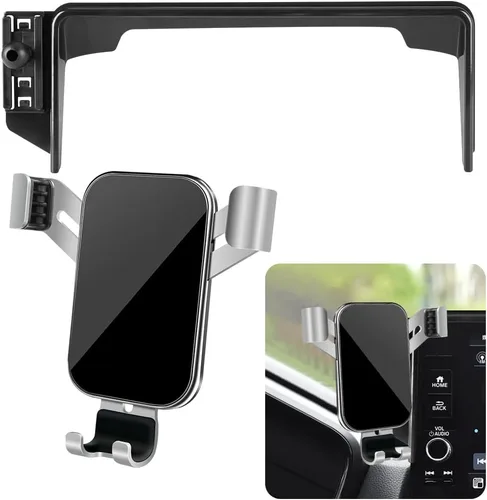 Miniatura 8 de LUNQIN - Soporte para teléfono de coche para Honda CR-V 2017 2018 2019 2020 2021 2022 LX EX EX-L Touring Edición especial y CRV Hybrid 2020-22 Honda